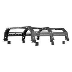 Overland Truck Bed Rack, 51.2-65.4 in Width, Adjustable Overland Bed Cargo Rack
