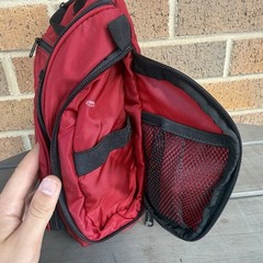 LL Bean Traveler Toiletry Bag Ref Hanging Organizer Zip Removable Mesh Insert