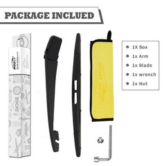 HODEE Rear Wiper Arm Blade for Subaru Crosstrek 2013-2017 XV Impreza 12-15