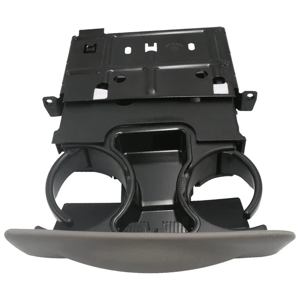 in Dash Cup Holder Insert w/Ashtray Gray Compatible with Ford 1999-2004,