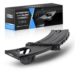 WEILEITE Replacement Cup Holder Compatible with BMW 3 Left Driver Side, black