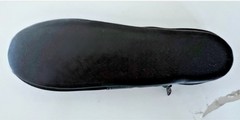Premium Quality Leather Travel Slippers with Zipper case Size XL – EUC