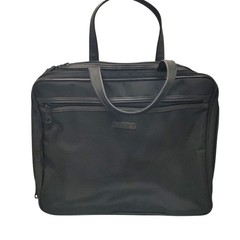 Modella Travel Bag Organizer Makeup Black Canvas Three Sections Multi Pockets