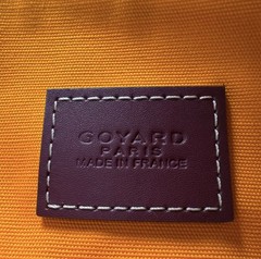 Goyard Burgundy Bowling 25 Toiletry Bag NIB + Reciept