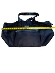 NEW Nautica Overnighter Duffle/Gym Bag Travel Shoulder bag carry on Black