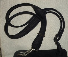 TRAVELON Anti-Theft Classic Slim Double Zip Crossbody – Black pre-owned