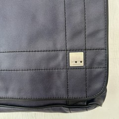 Knomo London Kobe iPad Messenger Crossbody Bag Blue EUC