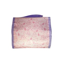 Snoopy Woodstock Peanuts Toiletry Travel Bag Makeup Cosmetic Pouch Organizer NEW