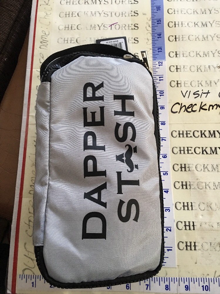 NEW Bag Studio NYC Men&rsquo;s Dapper Stash Toiletry Bag Travel Bag Shaving Bag