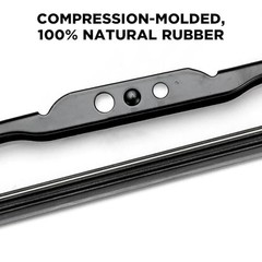 ClixWipers 20&Prime; + 20&Prime; Windshield Wiper Blades (2-Pack) – Conventional All-Steel