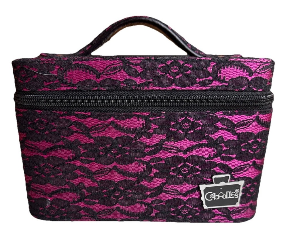 Caboodle Small Size Handled Case Travel Container Makeup Jewelry Hair MAR26