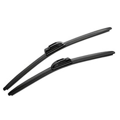 26&Prime;+16&Prime; Super Silicone Windshield Wiper Blades, Fit for J hook Wiper Arms