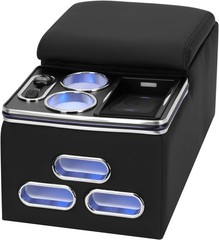 Car Universal Center Console Armrest Organizer Wireless Charging Holder Cup 2026