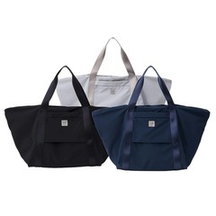 TO&FRO Carry-On Tote Bag Plain Navy Packable Water-Repellent 32.2L Regular