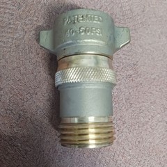 Camco RV Water Pressure Regulator – Reduces Water Pressure to 40-50 PSI – Brass
