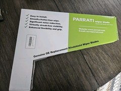 OEM QUALITY 26&Prime; + 18&Prime; PARRATI Premium All-Season White Windshield Wiper Blades (