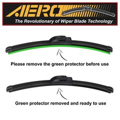 Aero Wiper Blades 22 Inch Pair All Season Direct Replacement With Refills