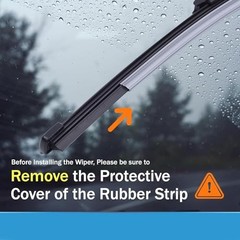Windshield Wiper Blades Set for 2024-2025 Chevy For Trax 24-25 (Front Only)
