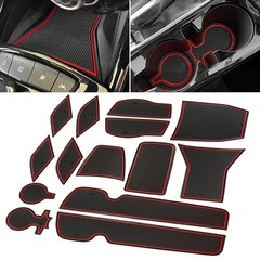 SENSHINE for Chevy Trax Accessories 2024 2025 2026 Cup Holder 2024-2026, Red