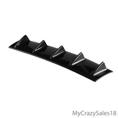 idain 23 inch Universal Car Rear Bumper Lip Diffuser Shark F