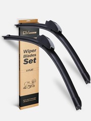 OEM Quality Windshield Wiper Blades, 26” and 22” Car Wiper Blades With Univer…