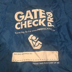 Gate check pro travel bag