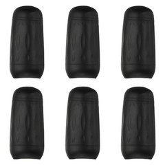 6Pcs Silicone Bottle Covers for Travel Essentials Black]