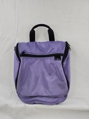 L.L. Bean Light Purple Cosmetic Toiletry Bag Multiple Pockets