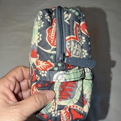Vera Bradley Nomadic Cosmetic Bag Quilted Zip Pouch Travel