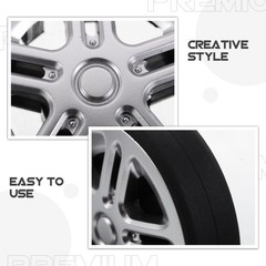 4 Pcs Suitcase Replacement Wheels Swivel Luggage Spare Accessory