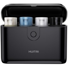 Luxury Travel Bottles – 4 Leak-Proof 2oz Containers with Compact Hard Case