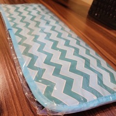 Extra large chevron curling iron case