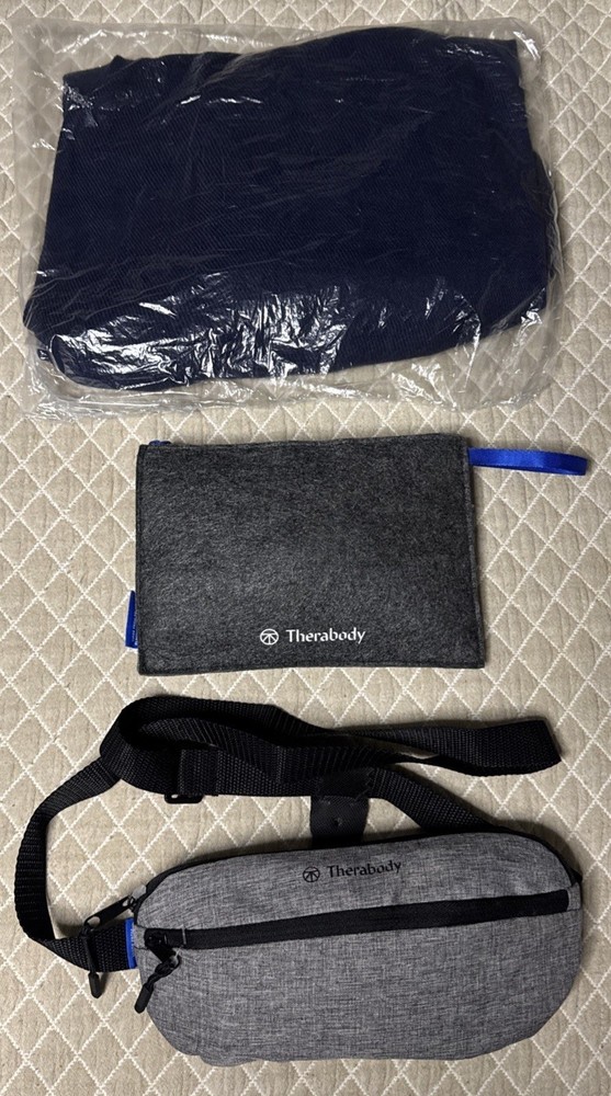 UNITED AIRLINES POLARIS BUSINESS CLASS Therabody Travel Amenity Kit & Cross Body