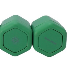3pcs Hexagonal Magnetic Toiletry Containers Compact Storage for Travel