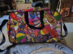 Designs On Travel Beach Bag