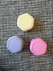 CADENCE – Magnetic Travel Capsules – Set of pastels – 3 pieces