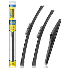 5 PLUS Windshield Wiper Blades Set for MAZDA CX5/CX9 Pack of 3 24&Prime;/18&Prime;/14&Prime;