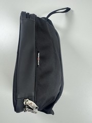 SwissGear Wenger Black Travel Toiletry Bag Dopp Kit Zippered Zip Case