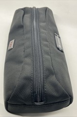 TUMI Accent Accessory Cord Bag Black / No Retail Tag Gunmetal + Lannett