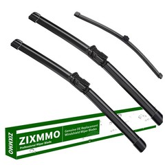 Wiper Blades Replacement 24&Prime;/20&Prime;/15&Prime; Set of 3 for 2018-2023 Audi Q5 Top Lock