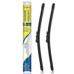 22&Prime; Windshield Wiper Blades for Chevrolet Silverado, Tahoe, GMC Sierra 2 Pack