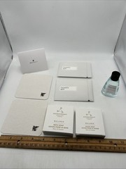 JW Marriott Vanity Kits Aromatherapy Soap Coasters Mouthwash Lot Of 8 Items