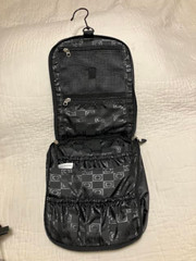 Ogio Doppler Hanging Travel Toiletries Bag- Shaving Kit- Black-NWT