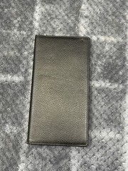 FABRIANO Made In Italy Black Genuine Leather Travel Wallet premium quality
