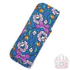 ❤️ vera bradley Wild Prairie Curling and Flat Iron Cover Floral Blue