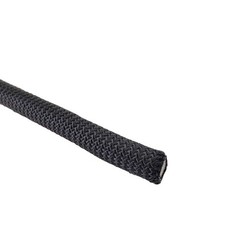 50 Feet Shock Bungee Cord Marine Grade Polyester UV Resistant Elastic Rope Black