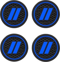 YOSRTER 4PCS Cup Holder Insert Coasters for Dodge Charger Durango SRT Challenger