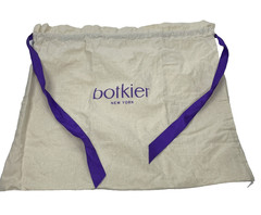 Botkier New York Dust Bag Purple Drawstring 15.5&Prime; x 17&Prime; Travel Shoes Purse