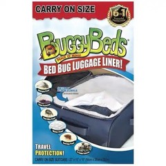 Buggy Beds Luggage Liner Carry On Suitcase 22x15x10&Prime; ✅ 6 In 1 Travel Protection