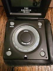 THE SHARPER IMAGE FOLDING TRAVEL ALARM CLOCK ST992. Not Working Properly